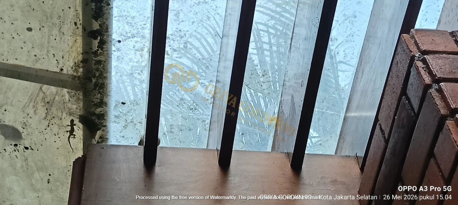 Proyek Gordyn Jakarta Selatan — Cleaning Canopy Kaca  Purnawarman Kebayoran Baru — GRIYA GORDYN 99