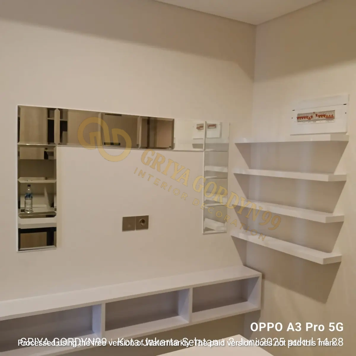 Proyek Gordyn Jakarta Selatan — Pemasangan Ambalan  @ Apartemen Jcc( Jakarta City Center Fatmawati) Jaksel — GRIYA GORDYN 99