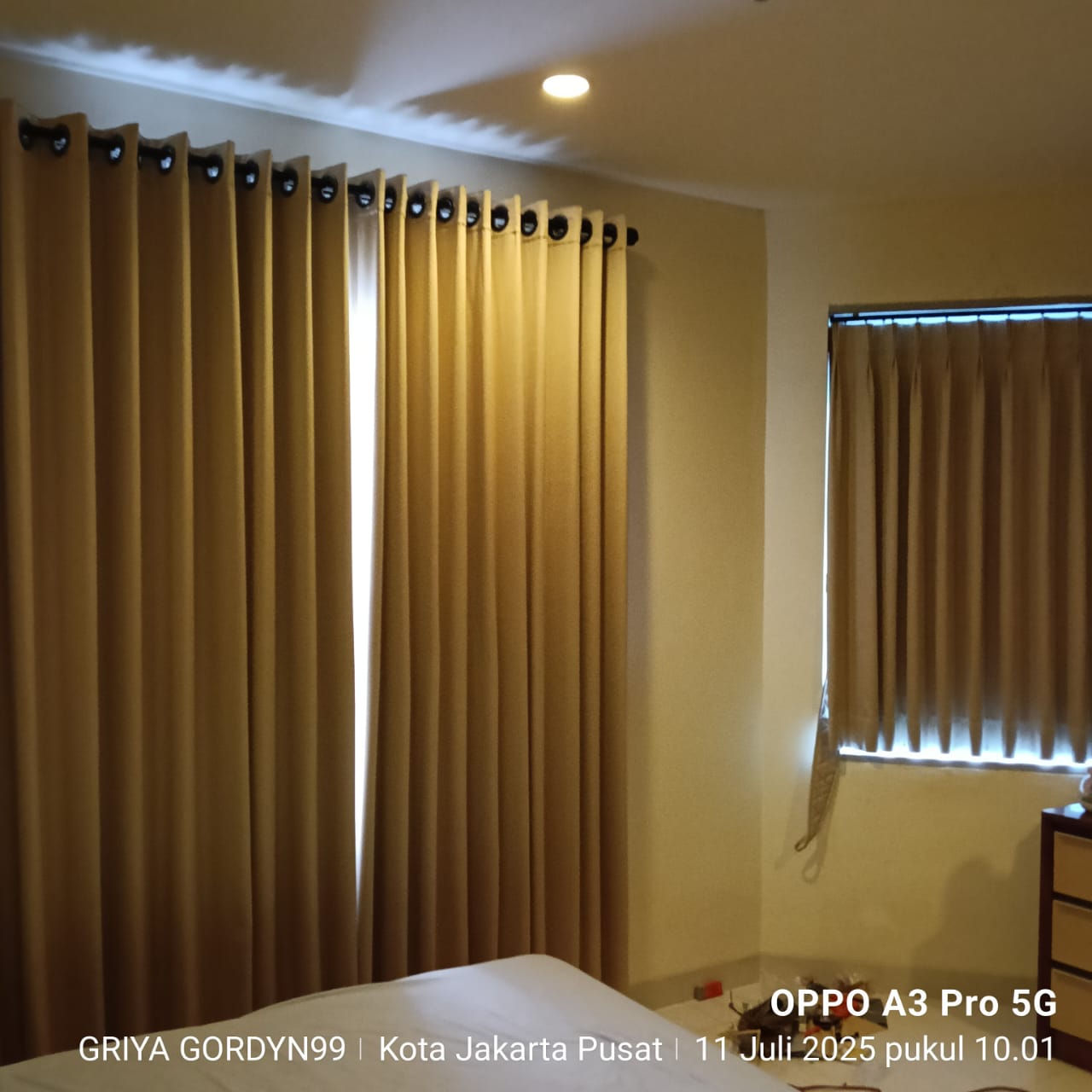 Pemasangan Gordyn @ Apartemen Mangga Dua Court