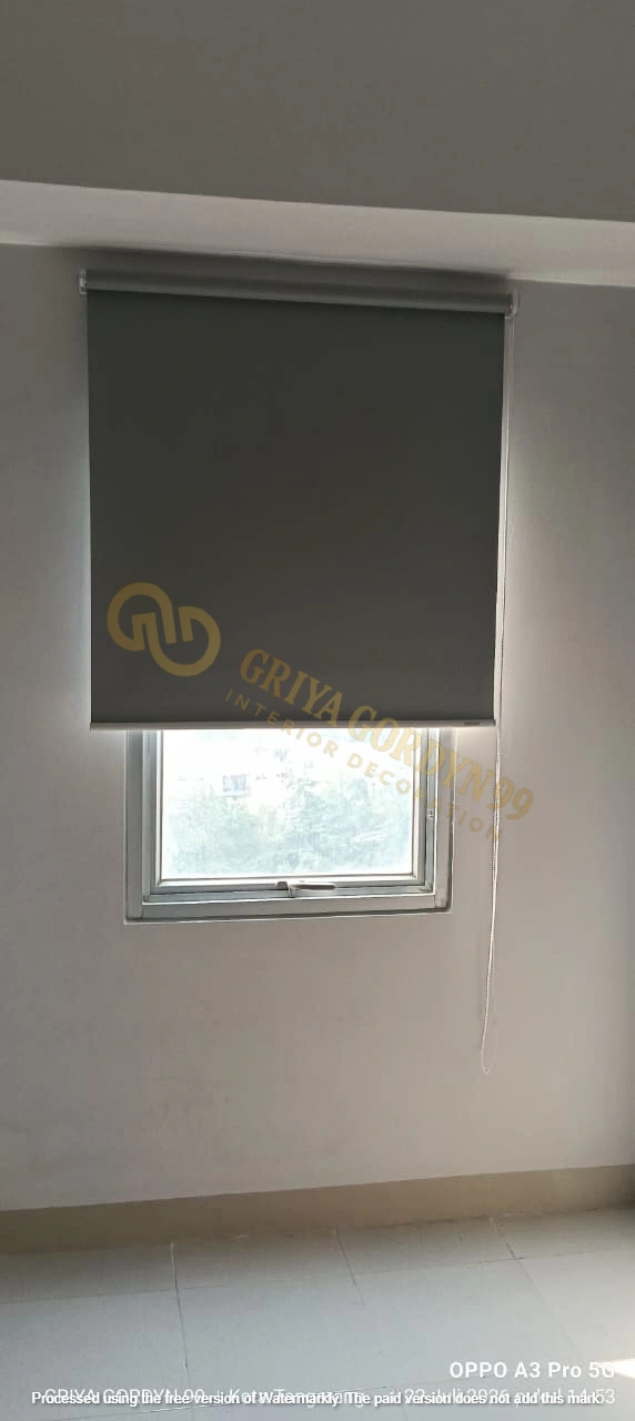 Gordyn Custom Pemasangan Gordyn  Roller Blinds  Apartemen Emerald Bintaro — GRIYA GORDYN 99