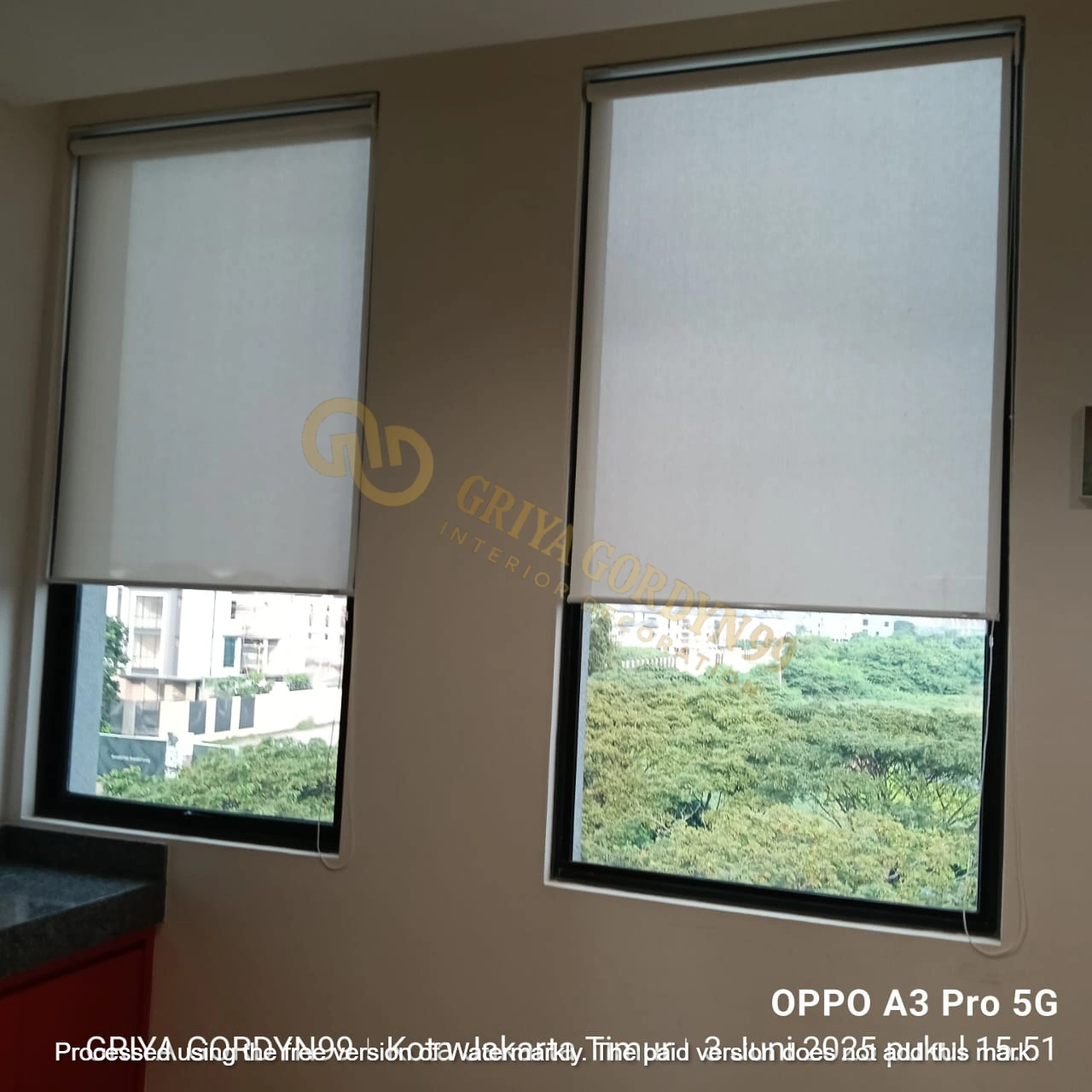 Roller Blinds — Pt Thomas Trans Cluster Asya Genova Jgc — GRIYA GORDYN 99